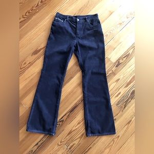 CALVIN KLEIN JEANS- Navy Corduroy-Sz 6
